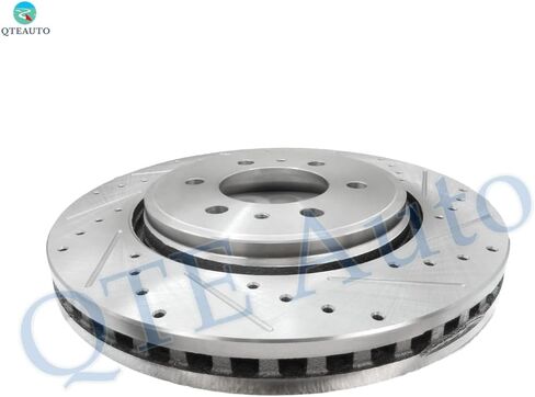 PM Auto Front 350mm Drilled Slotted Disc Brake Rotors Replacement For 2014-2020 Ford F-150 in Kuwait