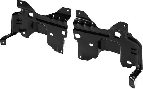 ALMULOO Front Bumper Brackets Set Mounting Compatible with 2009-2014 Ford F-150 F150 Support Brackets Replacement for 9L3Z17B984A FO1067180 9L3Z17B985A FO1066180 Steel Left and Right in Kuwait