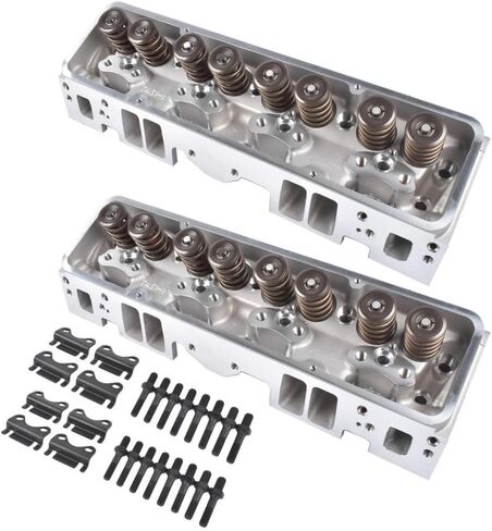 Pair Cylinder Heads Assembly 129006601 Compatible With SBC 350 327 383 Camaro Z06 190cc in Saudi Arabia