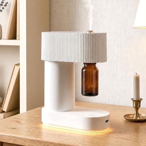 Waterless Diffuser, Compact Quіet Under 38 dB Aromatherapy Essential Oil Diffuser, Battery Operated Portable Scent Nebulizer for Home, Bedroom, Spa, Hotel, Offіce in Saudi Arabia
