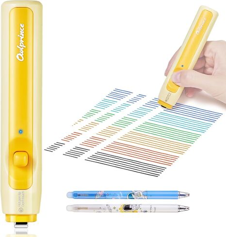 Heat Pen Eraser for Erasable Gel Ink Pen/Fountain Pens- Heat Erasable Gel, 1-Second Clean Erase, USB-C Rechargeable, Safe for Students & Note-Taking in Saudi Arabia