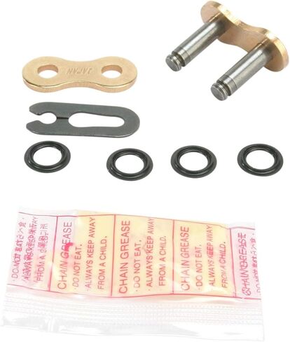 D.I.D 520ATV2-ZJ Rivet Connecting Link for 520 ATV2 X-Ring Chain - Gold in Kuwait