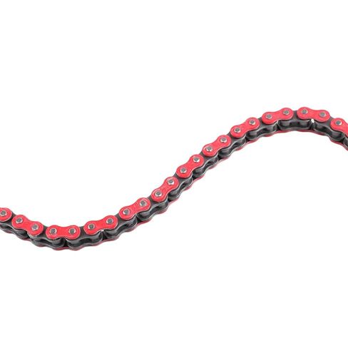DONGHUA Motor Sport DH Chain 525 LX2 سلسلة سلسلة X-Ring Chain (120 وصلة) (أحمر معدني) in Kuwait