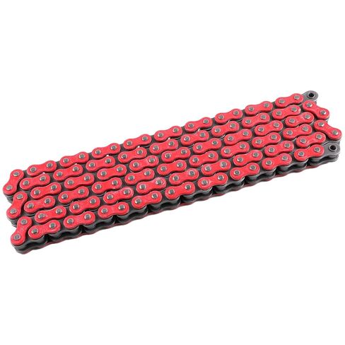 DONGHUA Motor Sport DH Chain 525 LX2 سلسلة سلسلة X-Ring Chain (120 وصلة) (أحمر معدني) in Kuwait