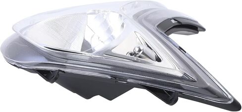 Minho Motorcycle Headlight Assembly Halogen 12V 35W Lamp Compatible with Chinese Wolf RX-50 Chinese Scooter Moped,3200K Yellowish-white light in Kuwait