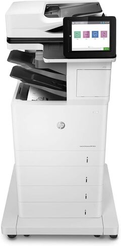 HP LaserJet Enterprise MFP M634z Monochrome All-in-One Printer with Built-in Ethernet, 2-Sided Printing, Extra Paper Trays & 3-bin Stapler/Stacker (7PS96A) in Kuwait