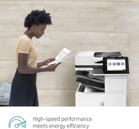 HP LaserJet Enterprise MFP M634z Monochrome All-in-One Printer with Built-in Ethernet, 2-Sided Printing, Extra Paper Trays & 3-bin Stapler/Stacker (7PS96A) in Kuwait