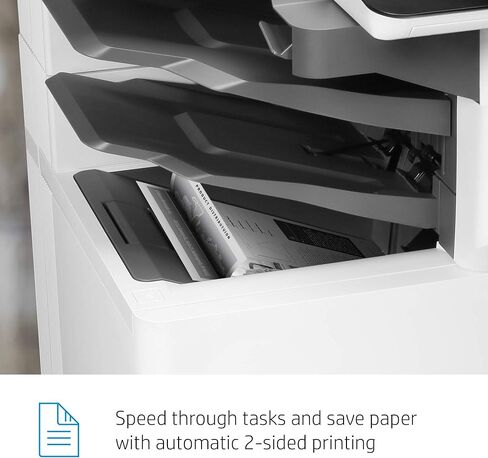 HP LaserJet Enterprise MFP M634z Monochrome All-in-One Printer with Built-in Ethernet, 2-Sided Printing, Extra Paper Trays & 3-bin Stapler/Stacker (7PS96A) in Kuwait