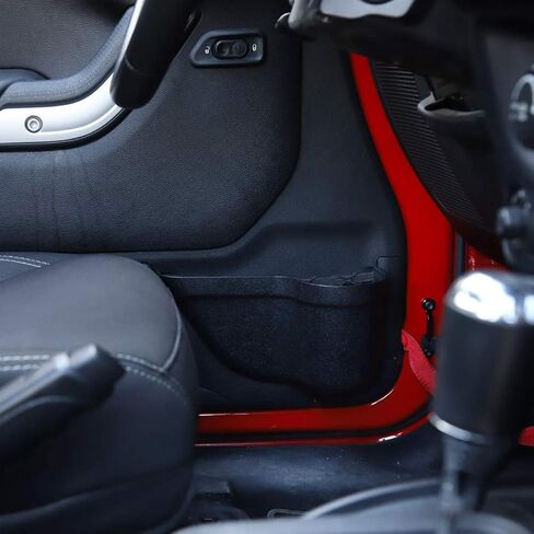 RT-TCZ for Wrangler JK Door Storage Pocket, Front Door Cup Holder Tray Organizer for Jeep Wrangler JK JKU 2011-2017 in Kuwait