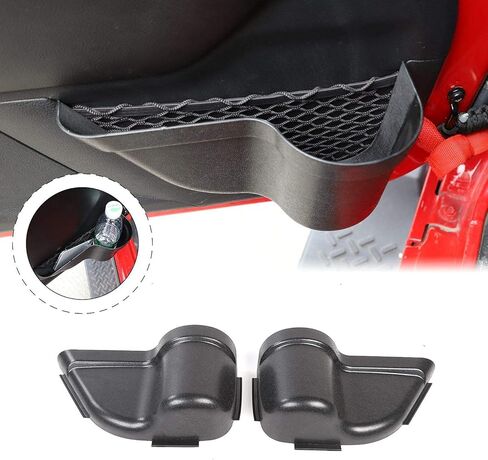 RT-TCZ for Wrangler JK Door Storage Pocket, Front Door Cup Holder Tray Organizer for Jeep Wrangler JK JKU 2011-2017 in Kuwait