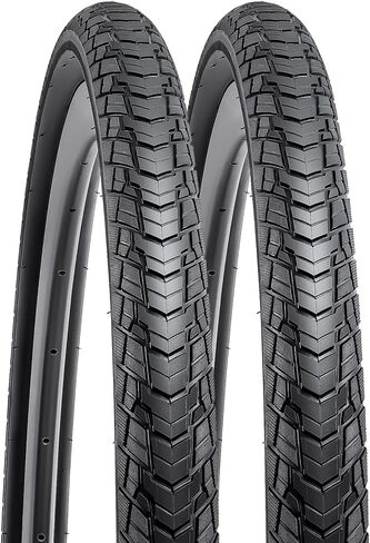 YUNSCM 2-PCS 700C Bike Tires 700x45C/47-622 and 700C Heavy Duty Bike Tubes with 2 Rim Strips Compatible with 700x43C 700x44C 700x45C 700x46C 700x47C Bike Bicycle Tires and Tubes (Y-1130) in Saudi Arabia
