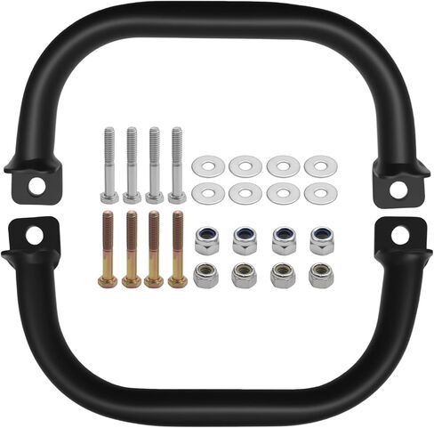 2 Set Grab Handle, Golf Cart Rear Seat Grab Bar, Replacement for Club Car, Replacement for EZGO, Replacement for Yamaha in Kuwait