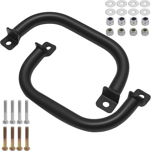 2 Set Grab Handle, Golf Cart Rear Seat Grab Bar, Replacement for Club Car, Replacement for EZGO, Replacement for Yamaha in Kuwait