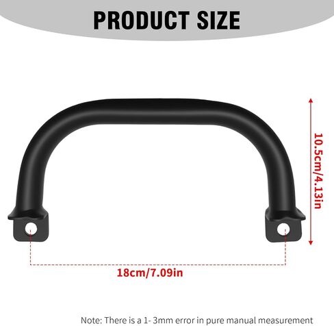 2 Set Grab Handle, Golf Cart Rear Seat Grab Bar, Replacement for Club Car, Replacement for EZGO, Replacement for Yamaha in Kuwait