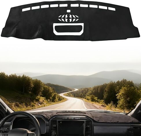 Dash Cover Mat Fit for 2022-2024 2025 2026 Silverado & GMC Sierra 1500 2500HD 3500HD Accessories with HUD Dashboard,Non-Slip Dash Protector Cover Pad (Only fits 13.4 in Screen) in Saudi Arabia