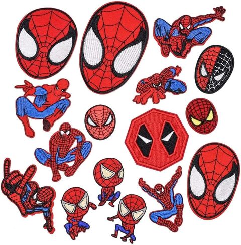 20PC Iron on Patches for Clothing, Embroidered Iron-On Patches, Children's Embroidery Patches, Clothing Repair Patches for Sewing Or Repairing Jeans, T-Shirts in Saudi Arabia
