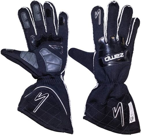 Zamp ZR-50 SFI 3.3/5 Race Gloves Black Medium in Saudi Arabia