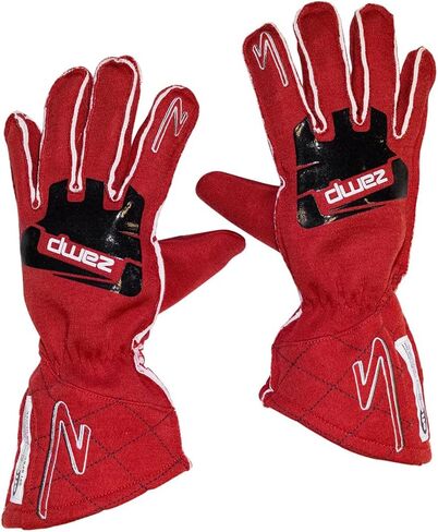 Zamp ZR-50 SFI 3.3/5 Race Gloves Black Medium in Saudi Arabia