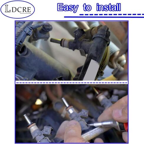 Fuel Injectors Set of 2 Compatible with Can-Am Renegade 850 2016-2023, Traxter HD10 2017-2019, HD9 2022-2023, Commander 800R/Max 800R 2020, Outlander 450 2020-2023 | Replace 420874841, A2C95638300 in Kuwait
