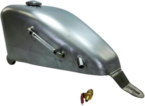 Motorcycle Petrol Gas Fuel Tank For HONDA VT750 SHADOW 750 2004-2009 Unpainted Silver 9L in Saudi Arabia