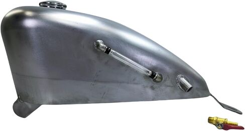 Motorcycle Petrol Gas Fuel Tank For HONDA VT750 SHADOW 750 2004-2009 Unpainted Silver 9L in Saudi Arabia