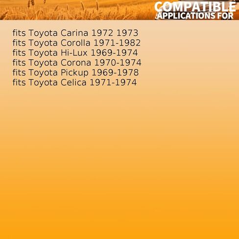 1 PCS Manual Transmission Mount Rear Transmission Mounts fits Toyota Hi-Lux,Carina,Corona,Corolla,Pickup,Celica 1972 1973 in Kuwait