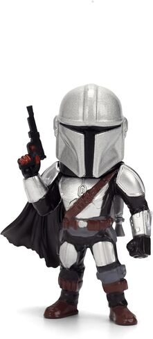Jada Star Wars Metalfigs 4-Pack Wave 2 – The Mandalorian, Imperial Remnant AT-RT Driver, Zeb Orrelios, Grogu Die-Cast Figures 2.5" Scale – Stylized Display Set Toys in Kuwait