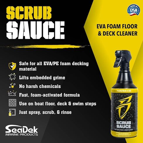 Bling Sauce Scrub Sauce، منظف ومزيل للبقع من مادة EVA، 32 أونصة in Kuwait
