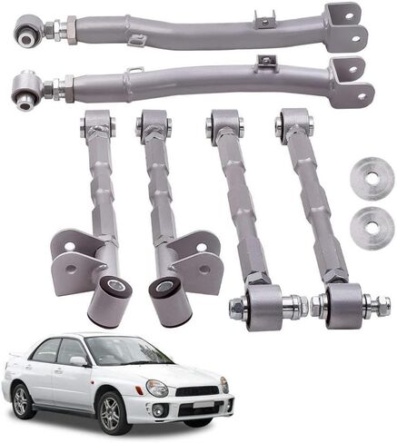 ذراع خلفي كامل قابل للتعديل للوصلة الجانبية 6 وصلات متوافقة مع Impreza WRX STi GDA 02 07 in Kuwait