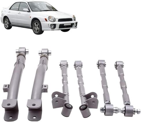 ذراع خلفي كامل قابل للتعديل للوصلة الجانبية 6 وصلات متوافقة مع Impreza WRX STi GDA 02 07 in Kuwait