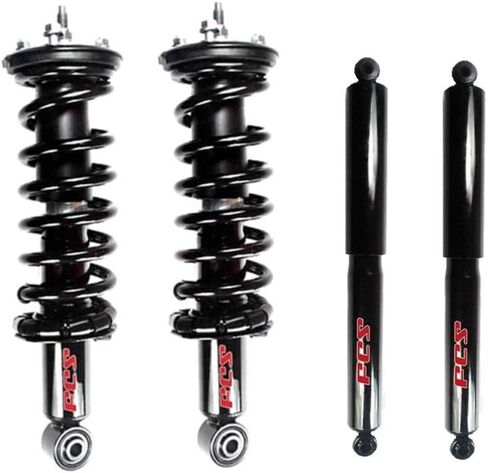 FCS Front Struts and Springs Rear Shocks Kit For Nissan Frontier 05-14 2.5L RWD in Kuwait