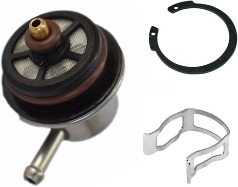 Fuel Injection Pressure Regulator with Clip and Snap Ring Replaces 19236428, 2173299 Compatible with LeSabre Monte Carlo NPR Park Avenue Regal in Kuwait
