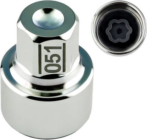 #051 for BMW Wheel Locking nut Key Compatible with BMW 1 3 5 7 8 X2 X3 X5 X6 Wheel Lock Key,Anti-Theft Lug Nut Removal Tool in Kuwait