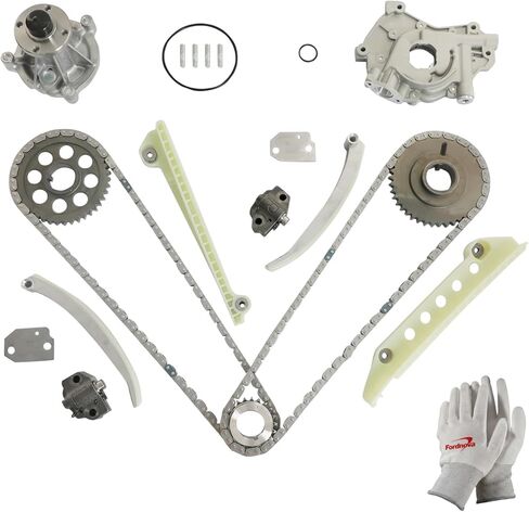 مجموعة سلسلة التوقيت Fordnova تناسب 2002-2010 Ford Crown Victoria E-150، Expedition 1997-2004، 2002-2005 Ford Explorer، 2001-2010 F-150 1999-2000 Mustang 4.6L in Kuwait
