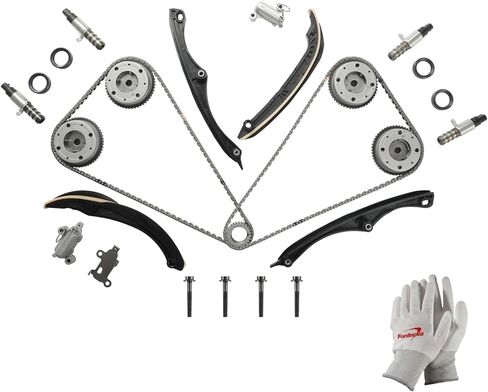 مجموعة سلسلة التوقيت Fordnova تناسب 2002-2010 Ford Crown Victoria E-150، Expedition 1997-2004، 2002-2005 Ford Explorer، 2001-2010 F-150 1999-2000 Mustang 4.6L in Kuwait