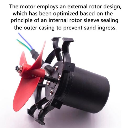 24V U92 Pro Underwater Thruster, 23.6Lbs Thrust,500W Waterproof Brushless Motor for Fishing Boats Inflatable Boats (CCW) in Kuwait