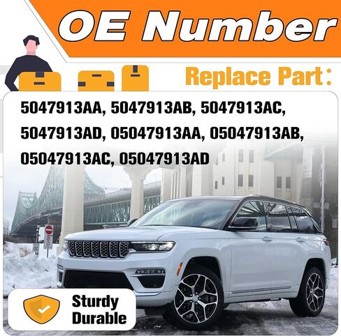 5047913AD عمود الحدبات للسحب الأيمن متوافق مع 2016-2023 Grand Cherokee 3.6L، Dodge Durango، Chrysler، Jeep Wrangler، Ram 1500 3.6L V6 Engine 2016-2024 Repalace# 05047913AC، 05047913AA، 05047913AB in Kuwait