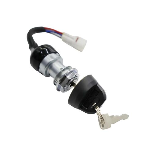 Ignition Key Switch 4 Wire for Hisun 400 500 700 800 UTV, Axis 500 700, Massimo MSU500 MSU700, Coleman UT400 UT500 UT700, Bennche Bighorn, UTV Ignition Switch Replace 37200-055-0000 in Saudi Arabia