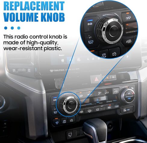Volume Knob Compatible for Toyota Tundra Sequoia 2022-2025, Display Power Volume Knob Radio Control Compatible with 14 Inch Display - Replace 86128-0C060 86128-0C050 86128-AN010 in Kuwait