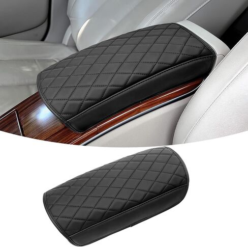 غطاء وحدة التحكم المركزية ZZEQYG لسيارة Chevy Silverado/GMC Sierra 2014-2018، Tahoe & Suburban & Yukon 2015-2020، ملحقات غطاء مسند ذراع السيارة (يناسب وحدة التحكم في مقعد الدلو فقط) in Kuwait
