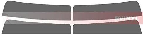Rvinyl Window Tint Kit Compatible with Infiniti Ex35 2008-2012 - Back Precut Kit - 20% in Saudi Arabia