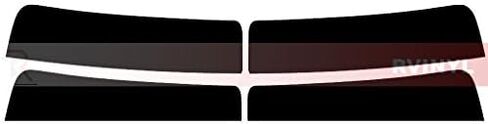 Rvinyl Window Tint Kit Compatible with Infiniti Ex35 2008-2012 - Back Precut Kit - 20% in Saudi Arabia