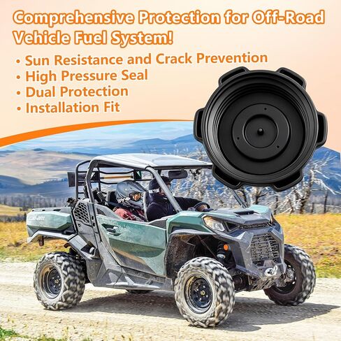 غطاء خزان الوقود 709000868 مناسب لقائد المدافع Can-Am Maverick X3 Traxter 2018-2023، غطاء وقود الغاز ATV UTV in Kuwait