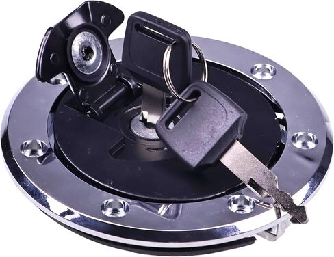Fuel Gas Tank Cap Lock Kit 51049-0022 51049-0018 Compatible with Kawasaki Ninja 250 250R EX250 ZX10 ZX9R ZX900C ZX-6 ZX-7 1000R Replaces 51049-1091 Cover Lock in Kuwait