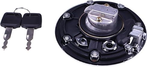 Fuel Gas Tank Cap Lock Kit 51049-0022 51049-0018 Compatible with Kawasaki Ninja 250 250R EX250 ZX10 ZX9R ZX900C ZX-6 ZX-7 1000R Replaces 51049-1091 Cover Lock in Kuwait