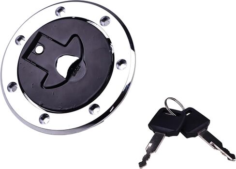 Fuel Gas Tank Cap Lock Kit 51049-0022 51049-0018 Compatible with Kawasaki Ninja 250 250R EX250 ZX10 ZX9R ZX900C ZX-6 ZX-7 1000R Replaces 51049-1091 Cover Lock in Kuwait