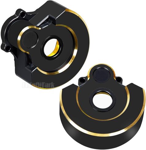 Brass Portal Covers Weights Upgrades Part for 1/10 TRX-4 RC Crawler,2PCS Brass Portal Covers Weights,Black in Kuwait