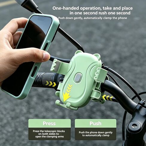 Bike Phone Holder,360° Rotation,Motorcycle Phone,Mount for 4.7-7.2" Devices,Universal Bicycle Phone,Mount for iPhone & Android on Scooter,Mountain Bike,Golf Cart in Kuwait