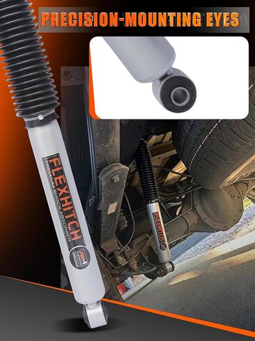 0-3.5" Rear Shocks for 2009-2026 F150 4WD/RWD, Dust Boot Protected Piston Rod, Off-Road Suspension Upgrade Restores Proper Shock Travel & Enhances Ride Comfort in Saudi Arabia