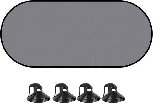 5PCS Set Car Window Shade, Car Sun Shade Side Window, Sunshine Glare & UV Rays Protection Sunshade with Suction Cup, Auto Sun Blocker Screen Accessories for All Season (2PCS/Side with Hole) in Saudi Arabia